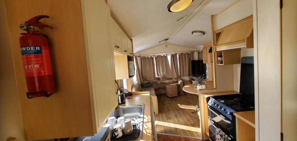 Eight bed beautiful seaside caravan in NorthWales Campground/ 
RV Resort in Towyn