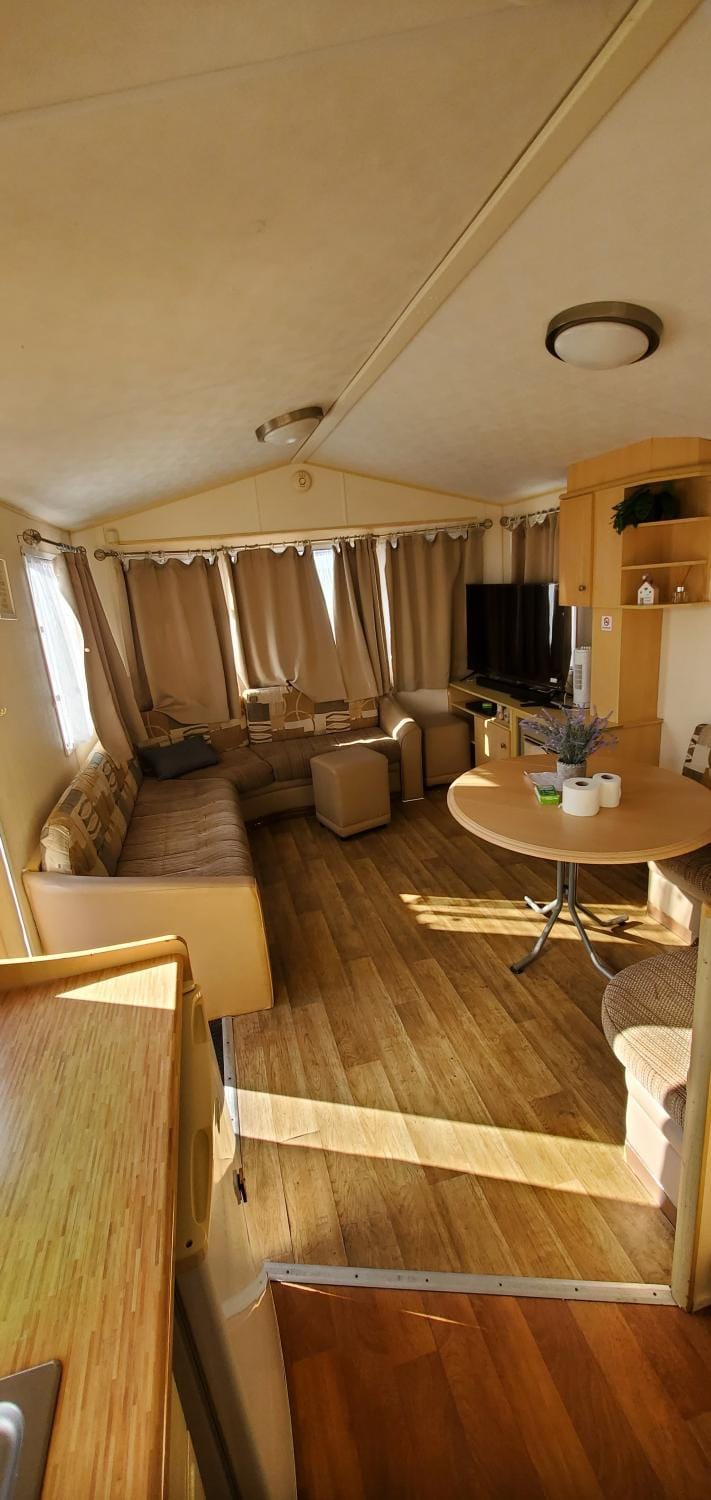 Eight bed beautiful seaside caravan in NorthWales Campground/ 
RV Resort in Towyn