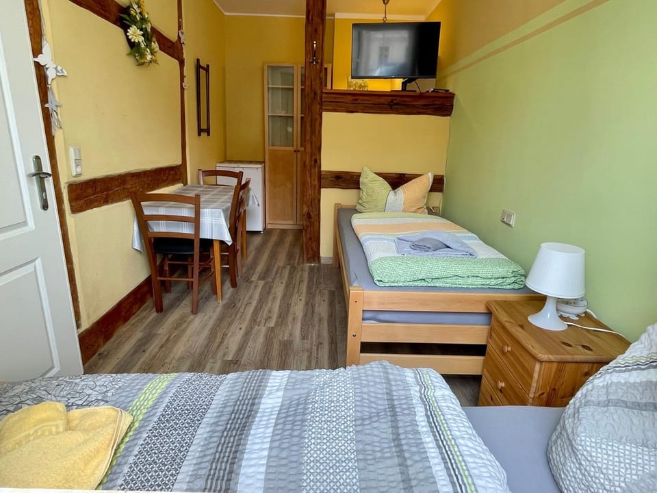 Property building, Living room, Bedroom