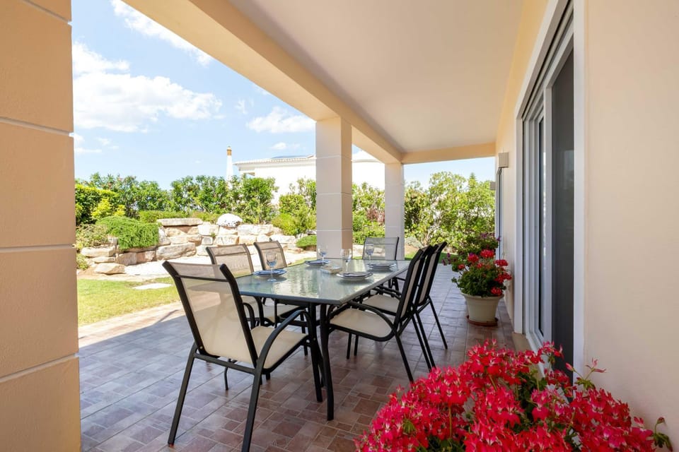 Balcony/Terrace, Garden view, Meals, Dinner