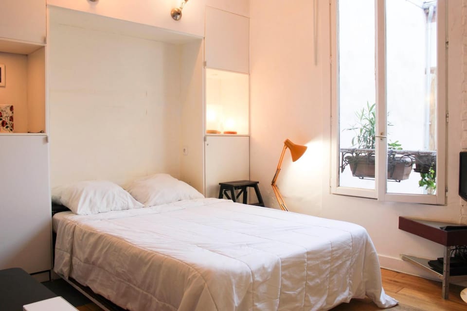 Charming studio with courtyard near Père-Lachaise Apartment in Paris