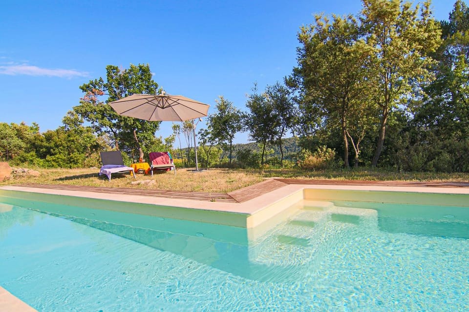 Property building, Living room, Swimming pool