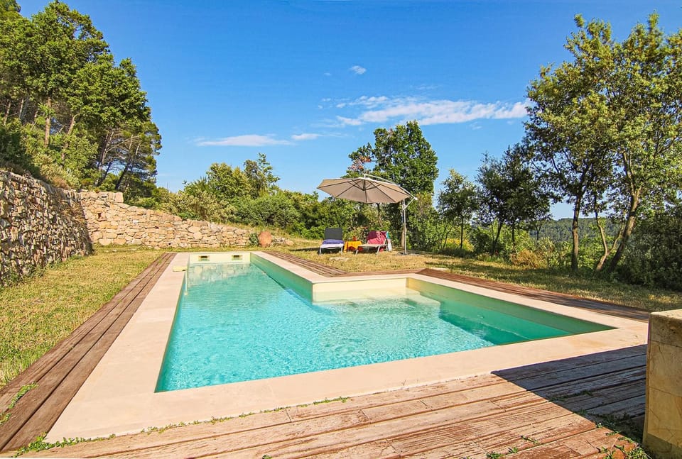 Property building, Living room, Swimming pool