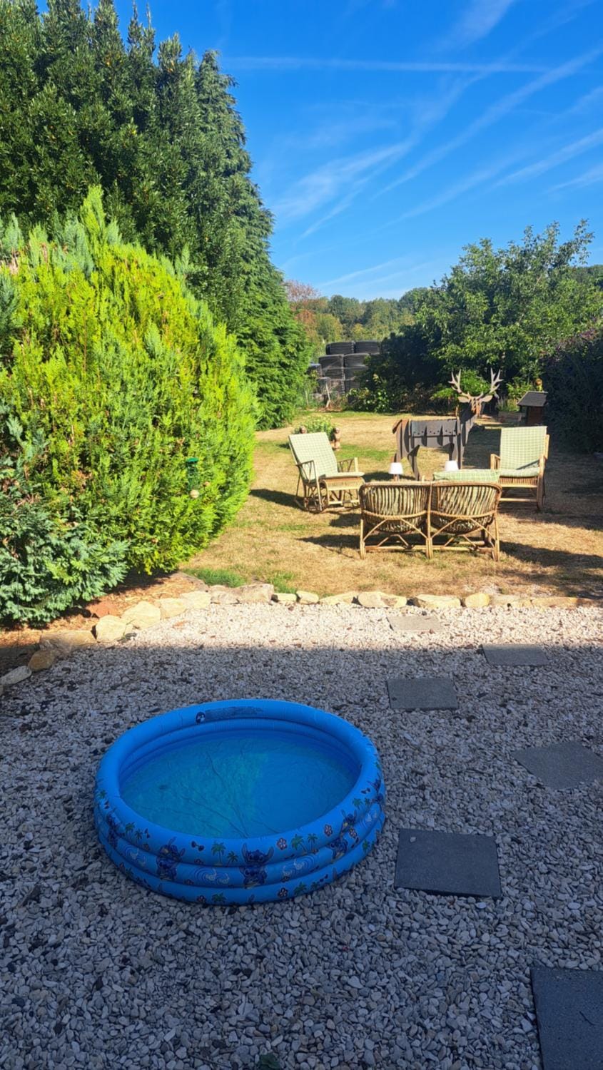 Au temps présent - Maison de charme avec jardin, animaux bienvenus, à 4km de Pairi Daiza House in Belgium