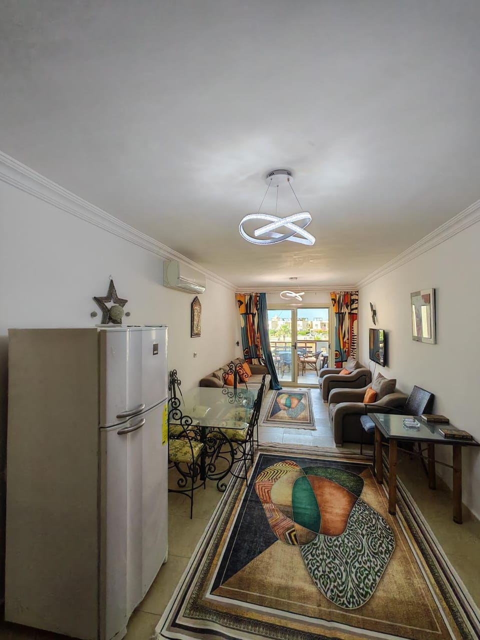 Living room, Photo of the whole room, Seating area