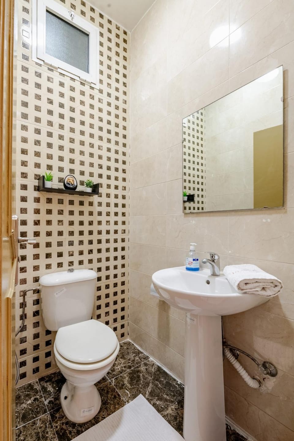 SB 1 - Modern 2BR with Patio, Fiber Optic - Near Akdital Clinic Apartment in Rabat