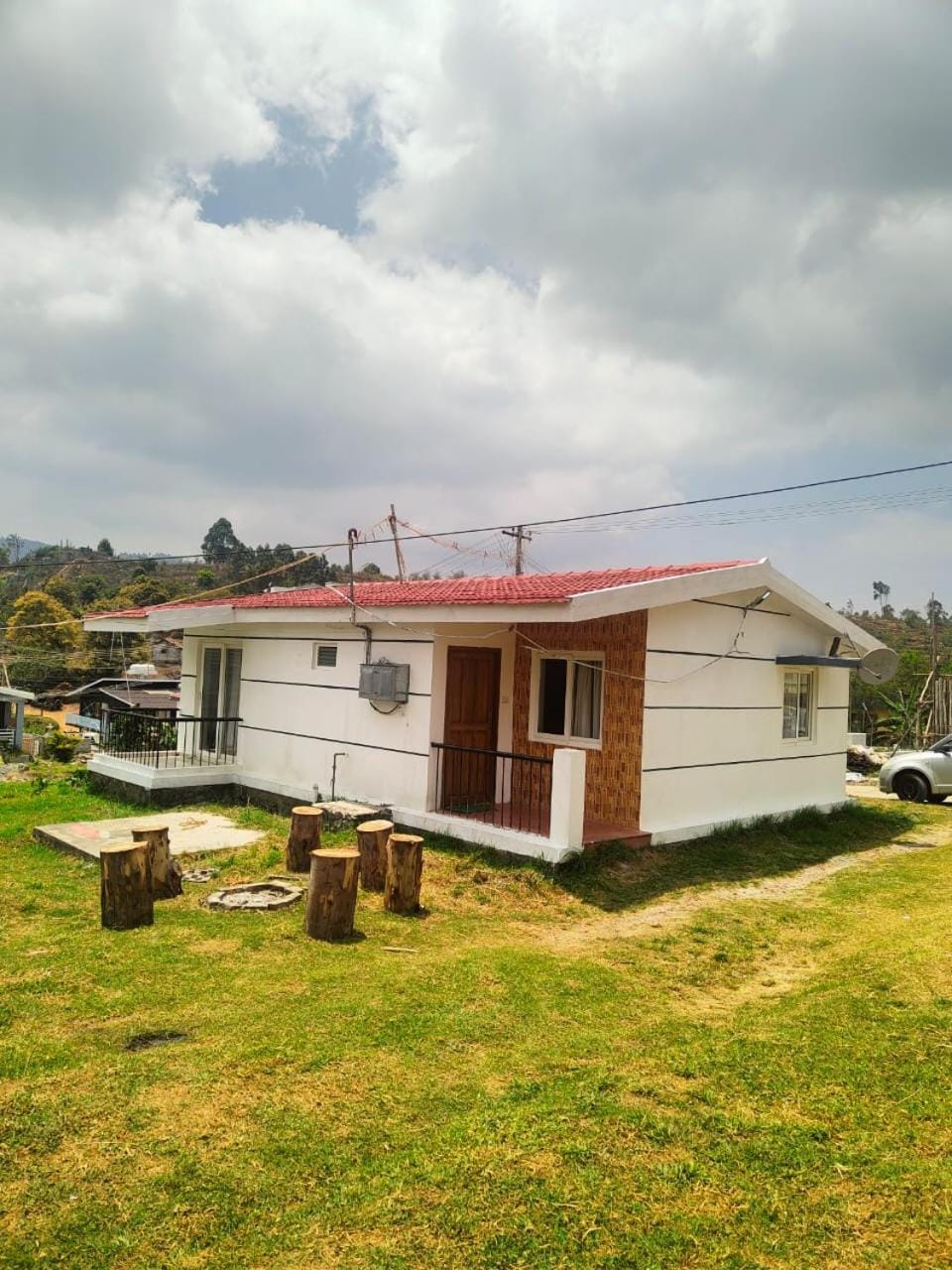 Property building, Garden, Garden view