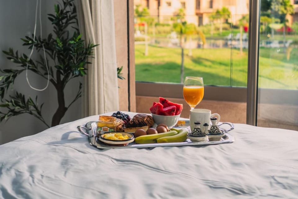 Prestigia Golf Resort, Luxury 3BR, Pool and Atlas View Apartment in Marrakesh