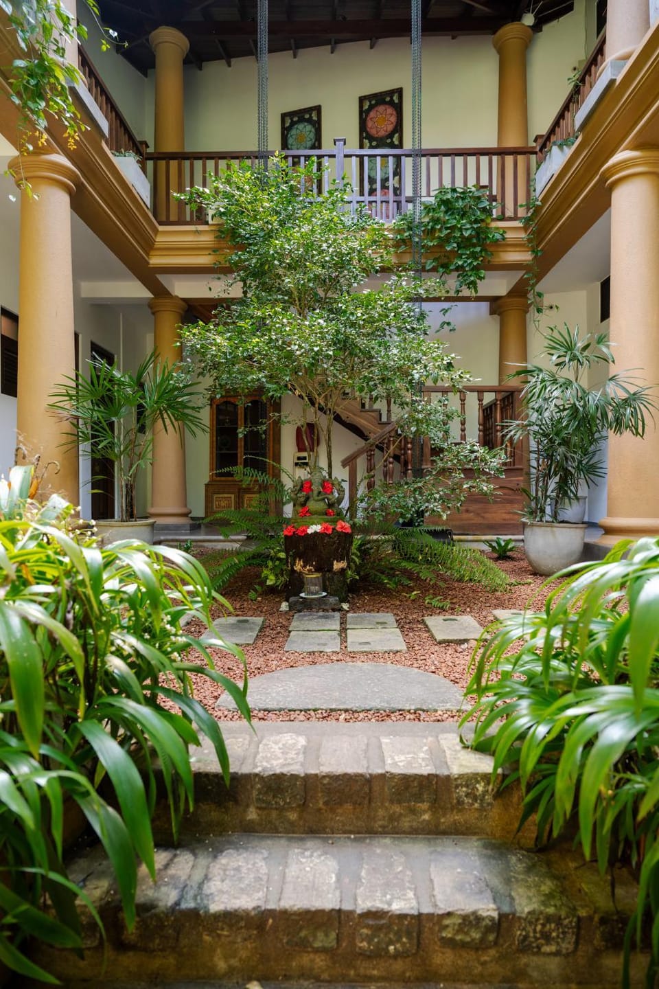 Inner courtyard view