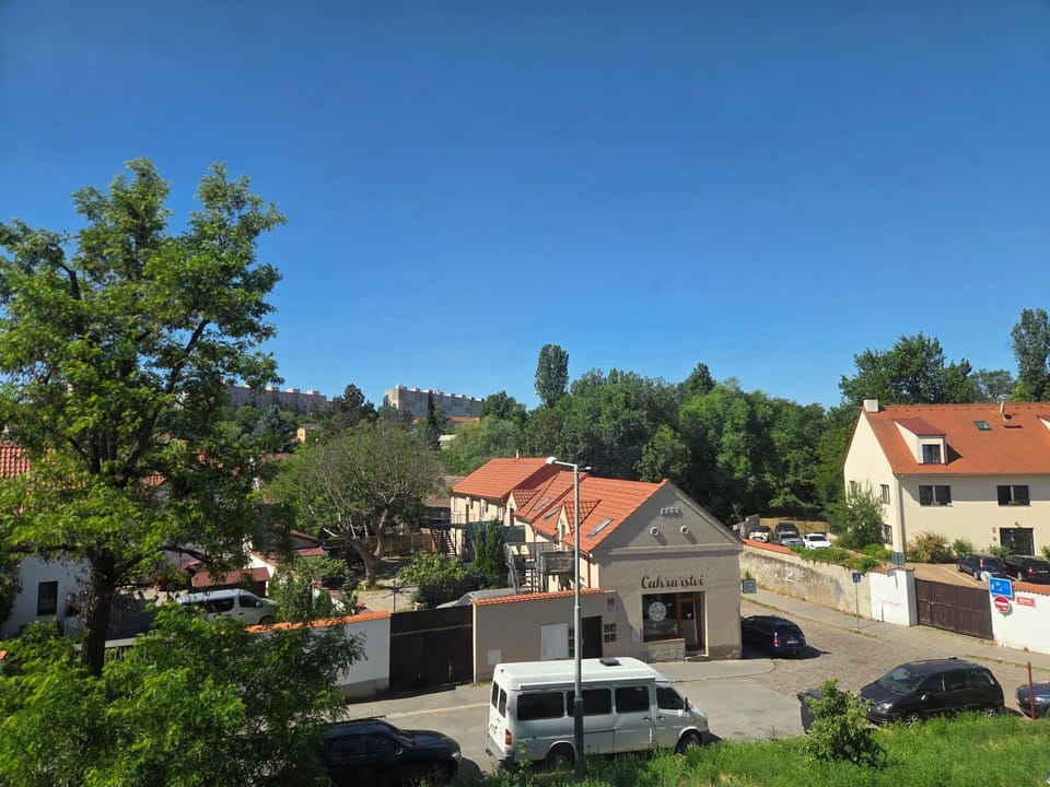 Brand new studio Penthouse #35 near center with FREE parking Apartment in Prague
