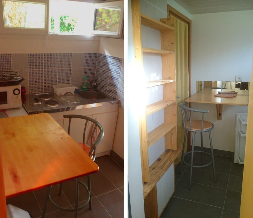 Kitchen or kitchenette, kitchen