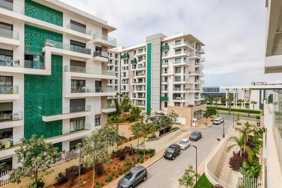 2 chambres avec climatisation et parking près de la gare Apartment in Rabat