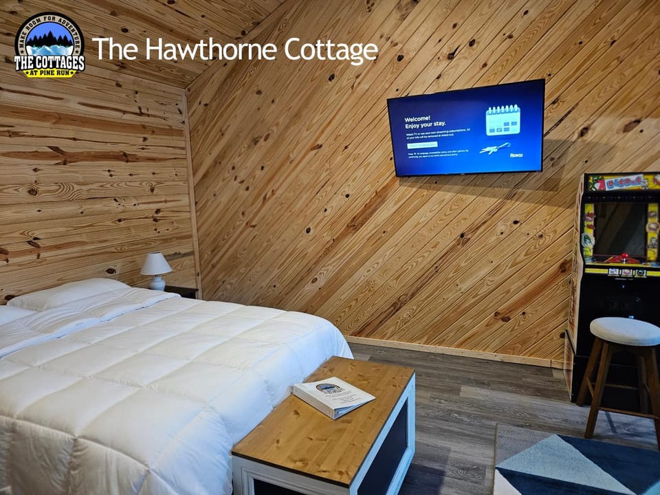 Bed, TV and multimedia