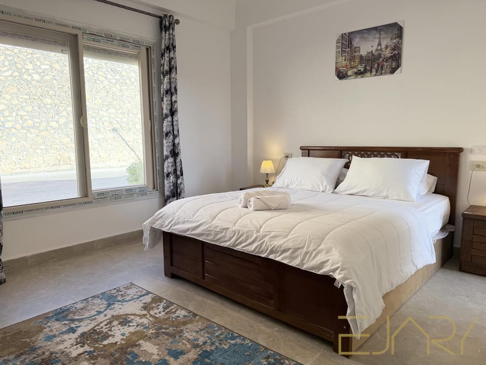 Coral Hills - Cozy 2BR Ground Chalet with Private Garden Apartment in Egypt