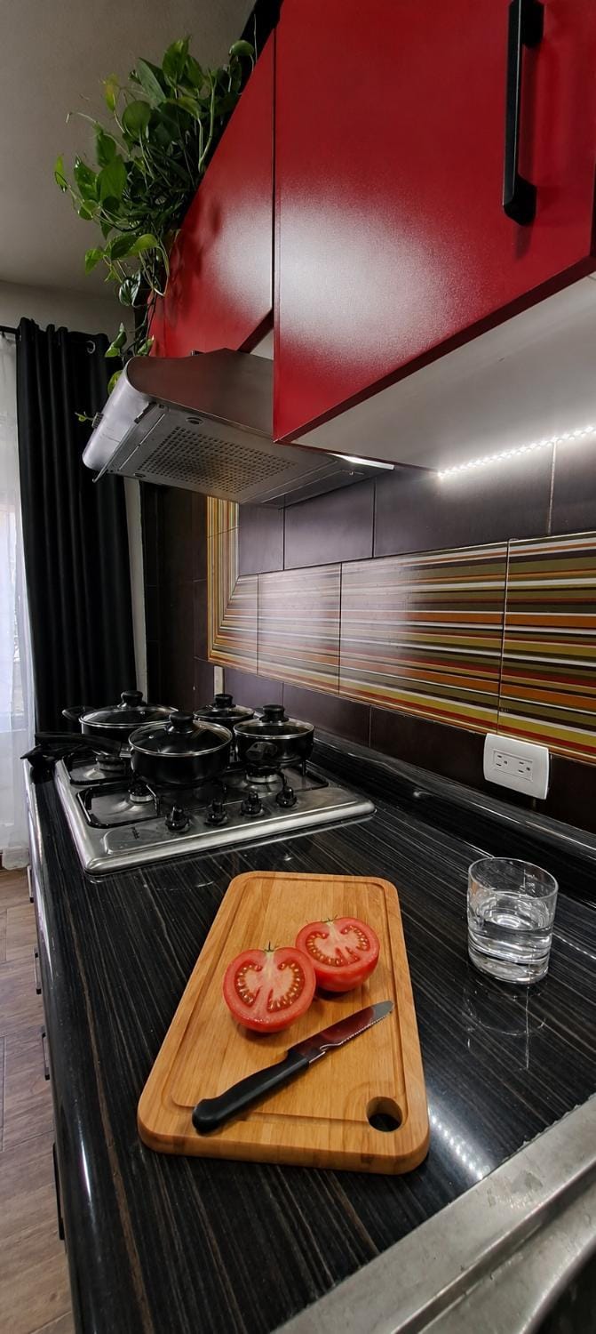 Walk 2 stadium from a football themed studio with kitchenette Vacation rental in Monterrey