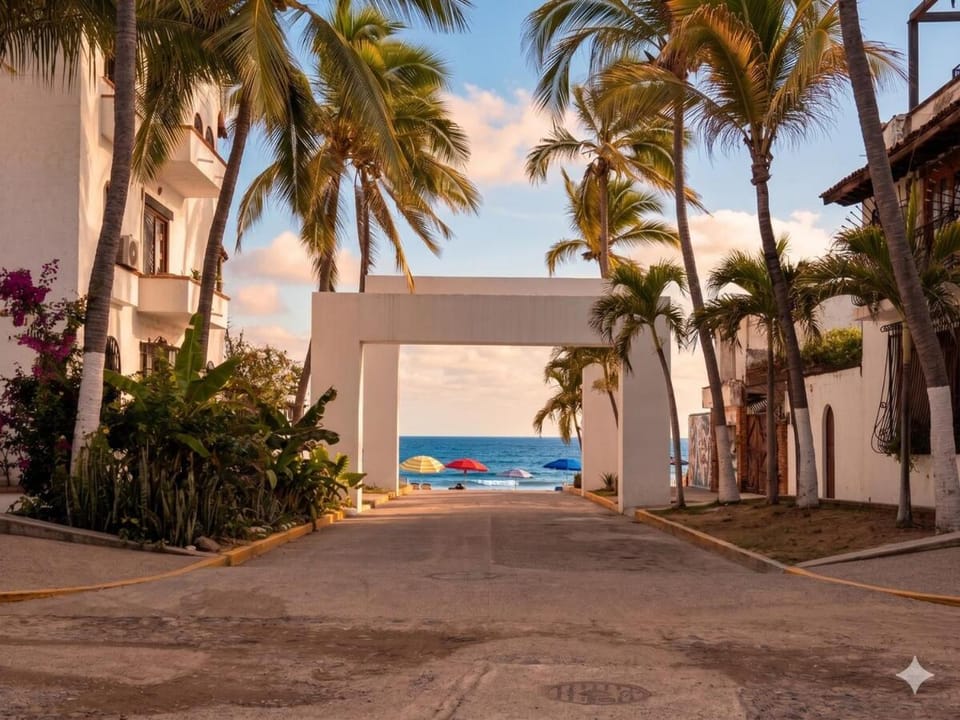 Off site, Beach, Street view