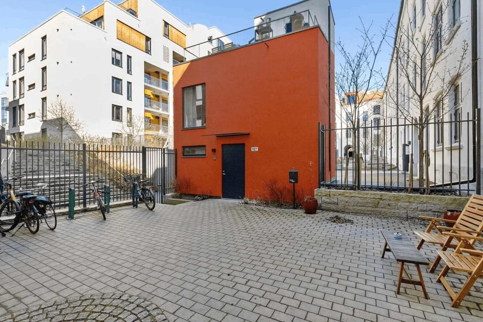 Unikt townhouse med takterrasse på Grünerløkka House in Oslo