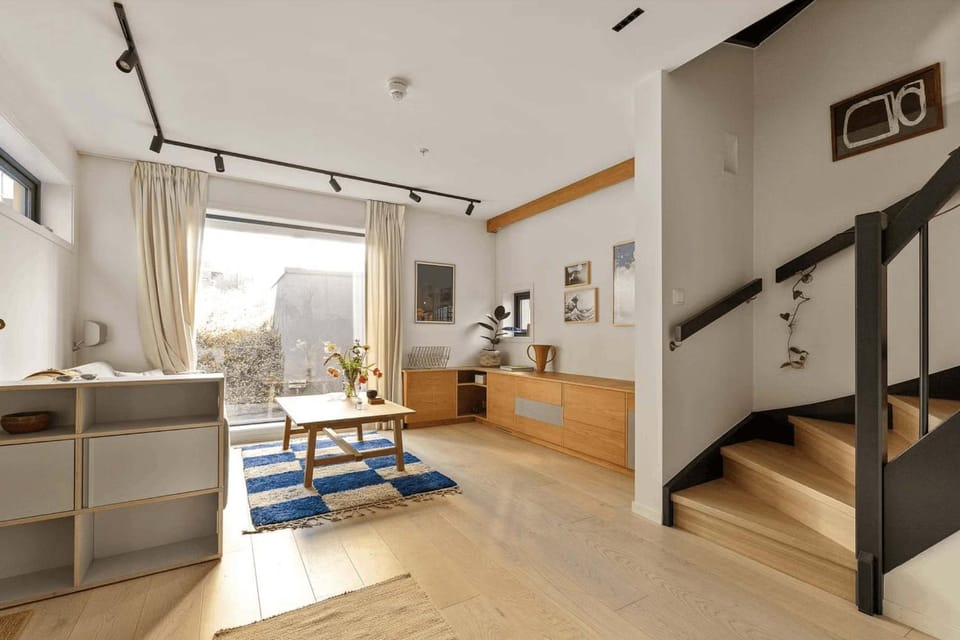 Unikt townhouse med takterrasse på Grünerløkka House in Oslo