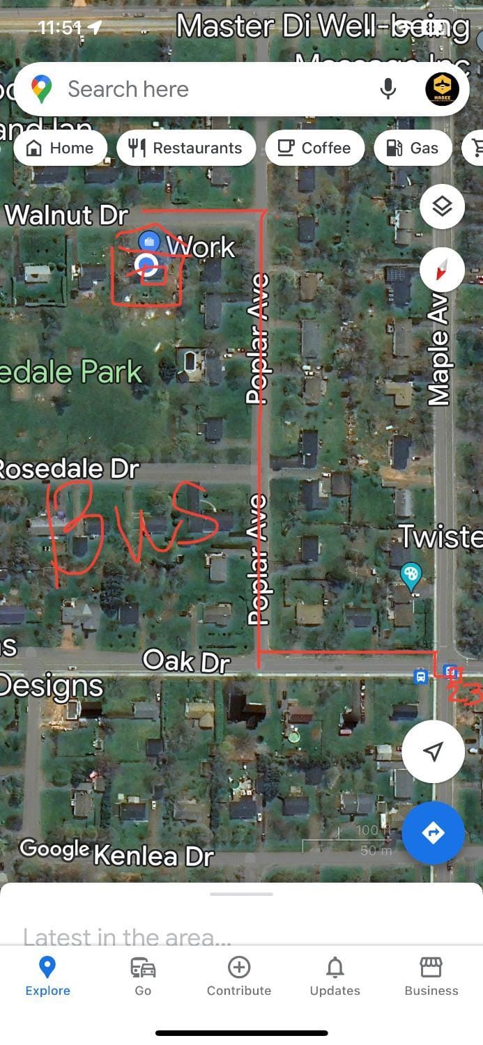 Nearby landmark, Neighbourhood