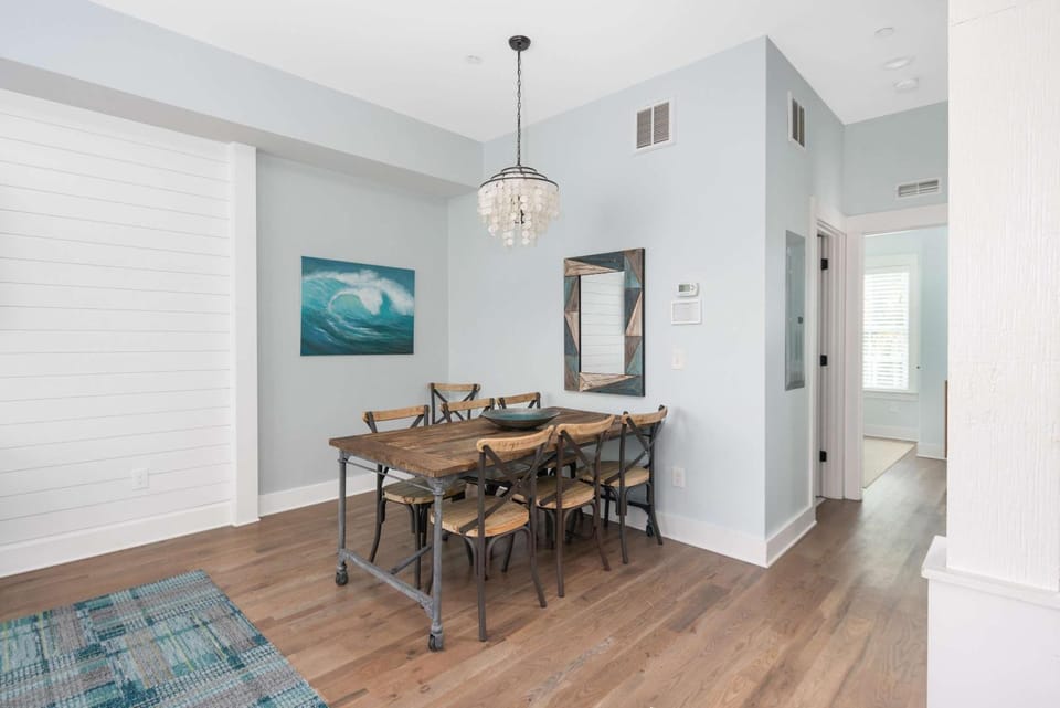 4BR Villa with Heated Pool - Walk to Beach & Shops House in Folly Beach