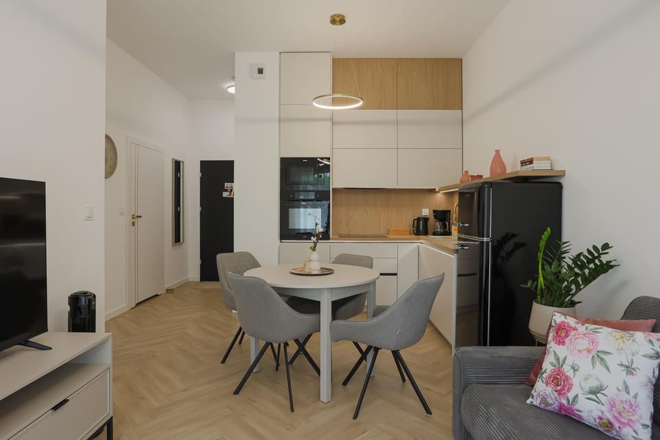 Kitchen or kitchenette, Living room, Photo of the whole room