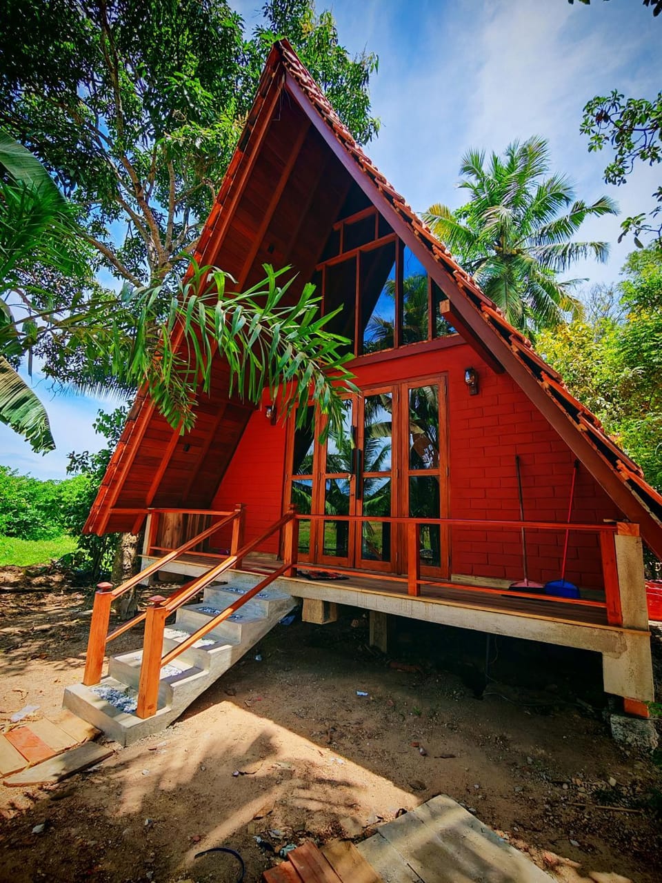 Paddy field Whispering wind Cabin Cabin in Ahangama