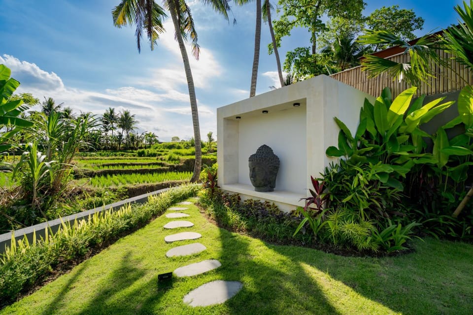 Property building, Natural landscape, Garden view