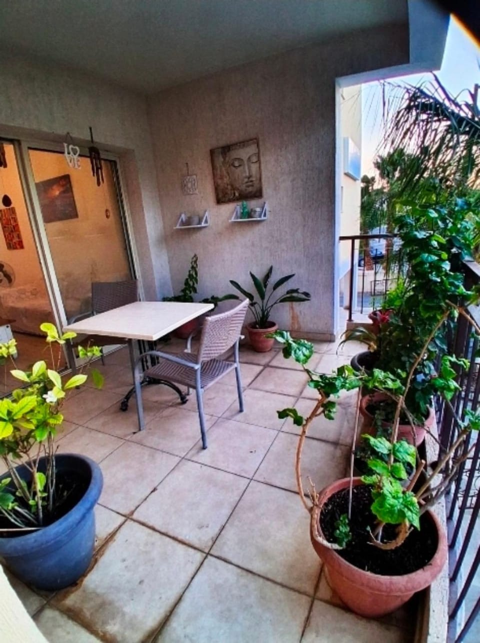 Balcony/Terrace, Garden view