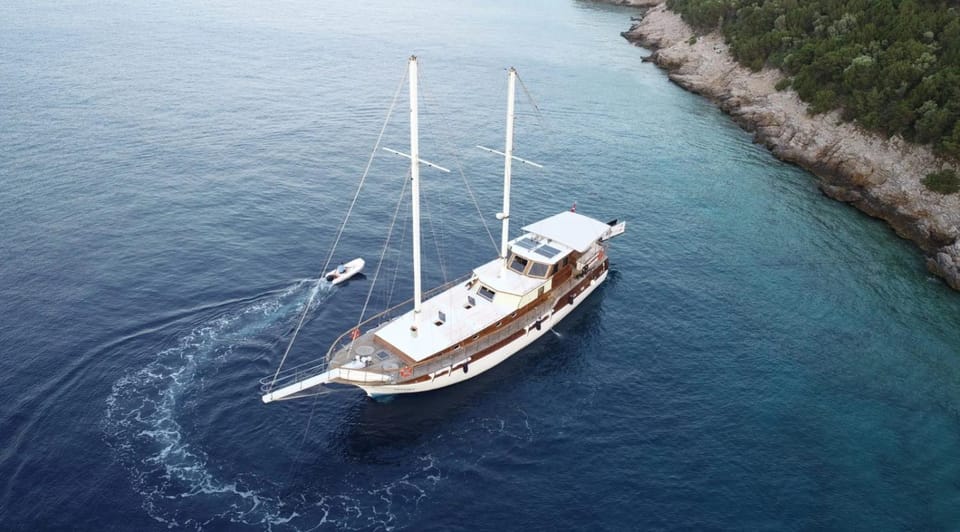 Bodrum Blue Cruise Docked boat in Bodrum