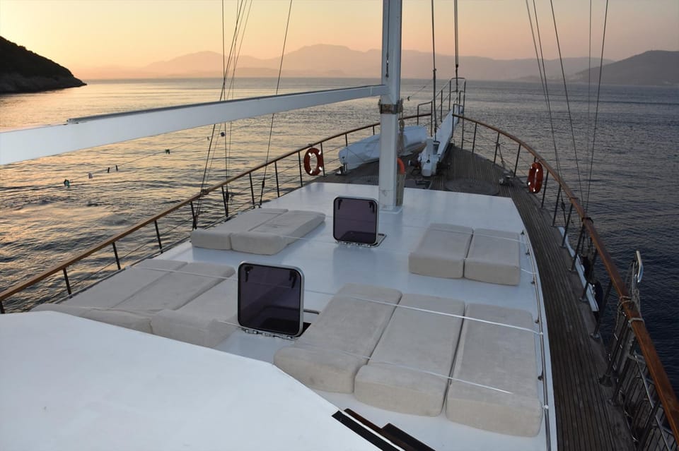 Bodrum Blue Cruise Docked boat in Bodrum