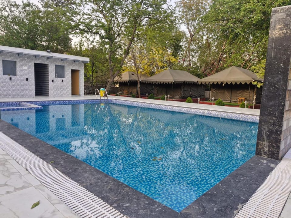 aravallihills golden farm luxury tents amp ac rooms with scenic views Farm Stay in Haryana