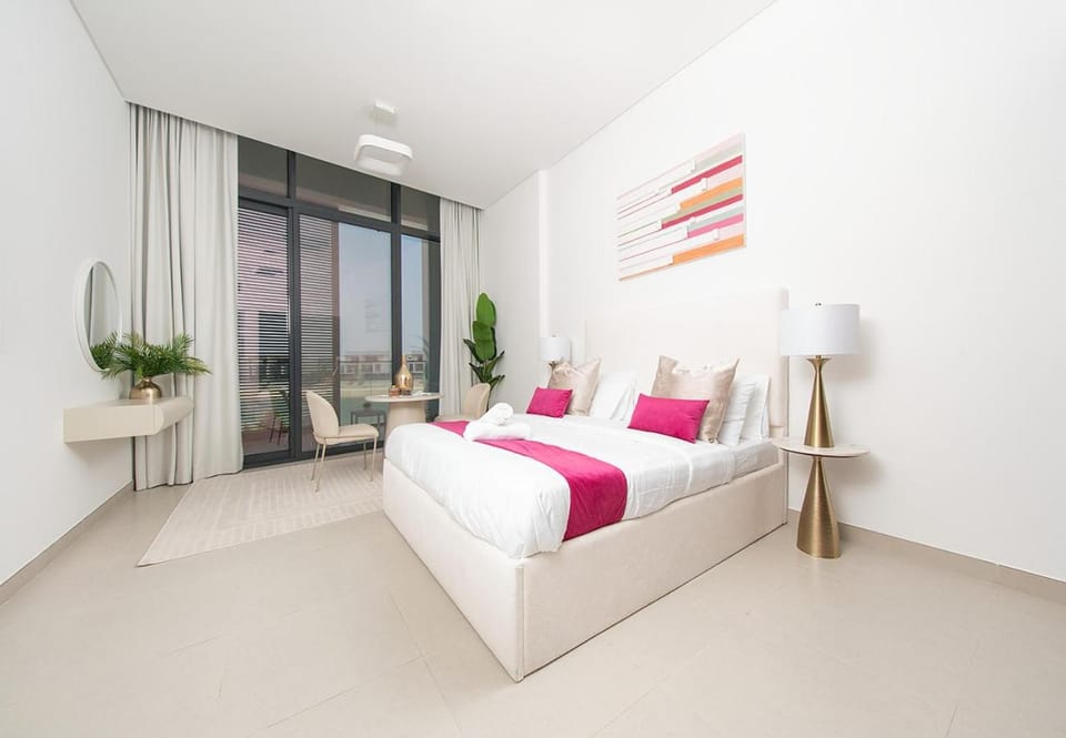 Seaview Studio with Balcony In Blue Bay Walk Apartment in Sharjah