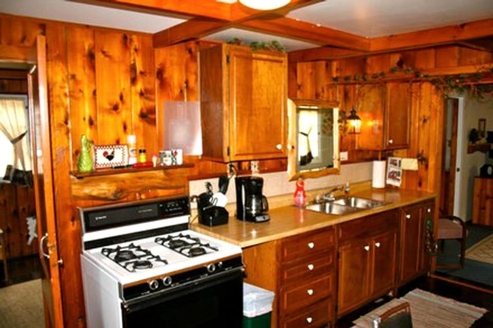 Wonderful Cabin with Lake Access, Barbecue and Tennis Court in Carp Lake, Michigan Cabin in Carp Lake