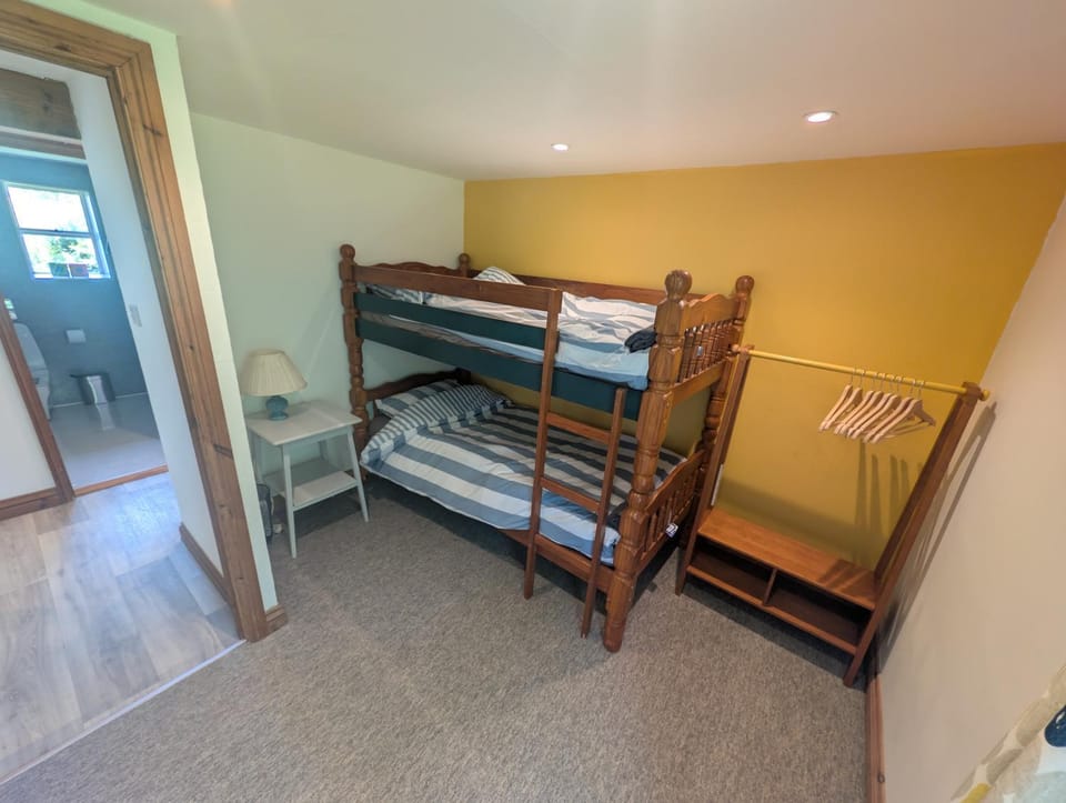 Photo of the whole room, Bedroom, bunk bed