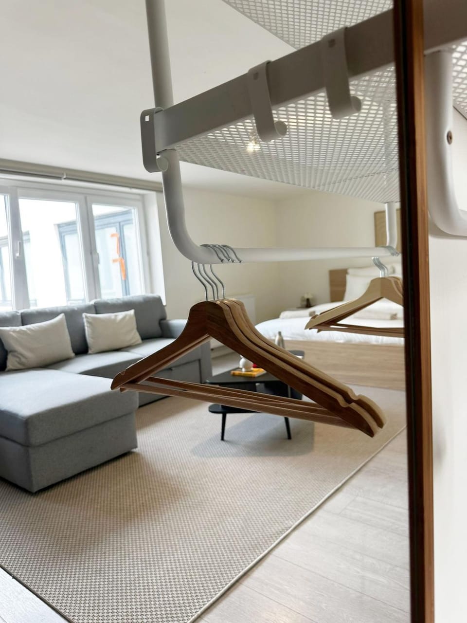 Bed, Seating area, Bedroom, Breakfast, towels