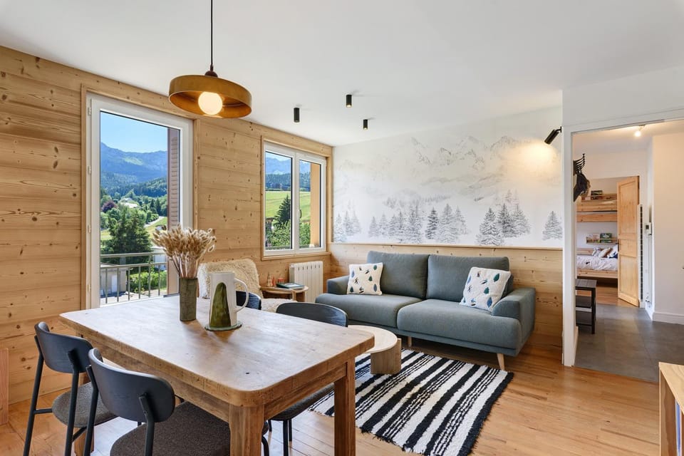 T3 de charme au cœur de villard Apartment in Provence