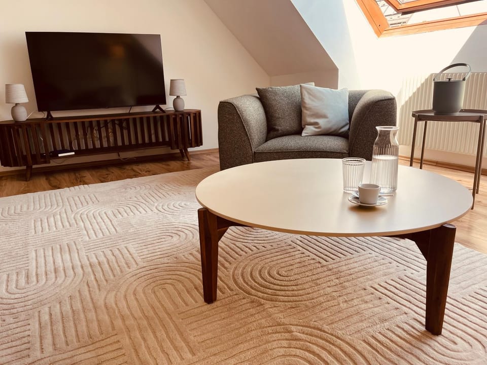 Modern 1BR plus sofabed apartment next to Metro U1 only 15min to City Center Vienna Apartment in Vienna