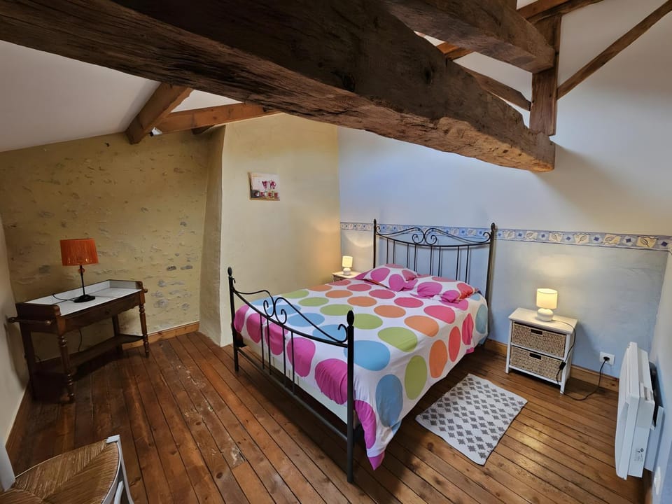 Property building, Living room, Bedroom