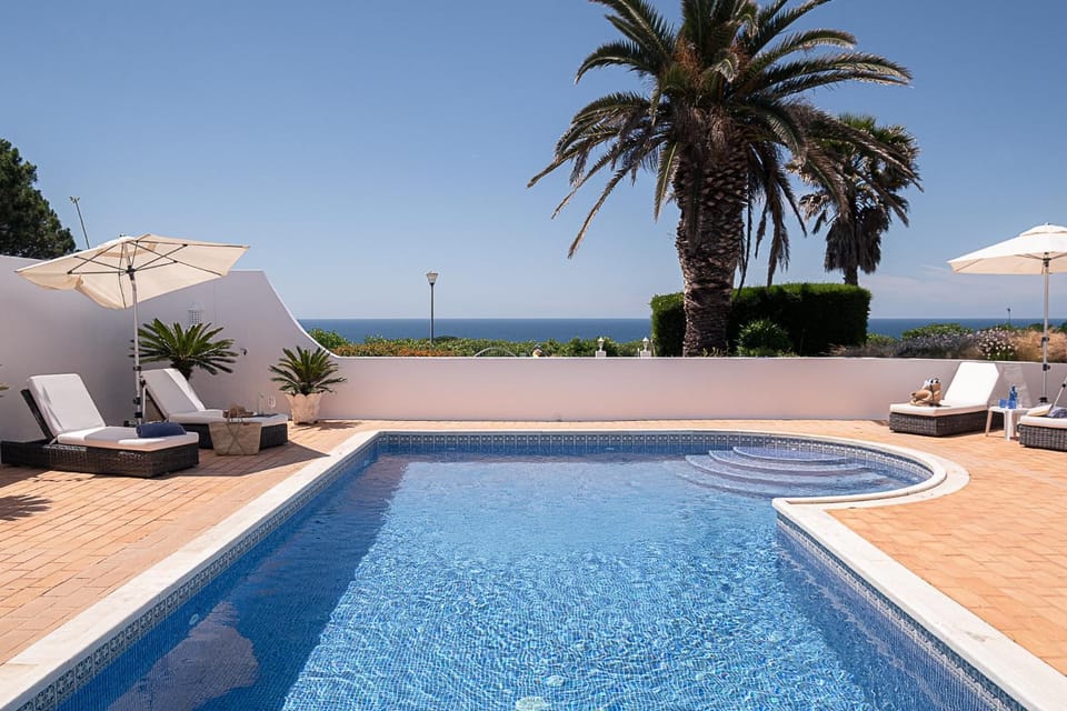 View (from property/room), Swimming pool, sunbed