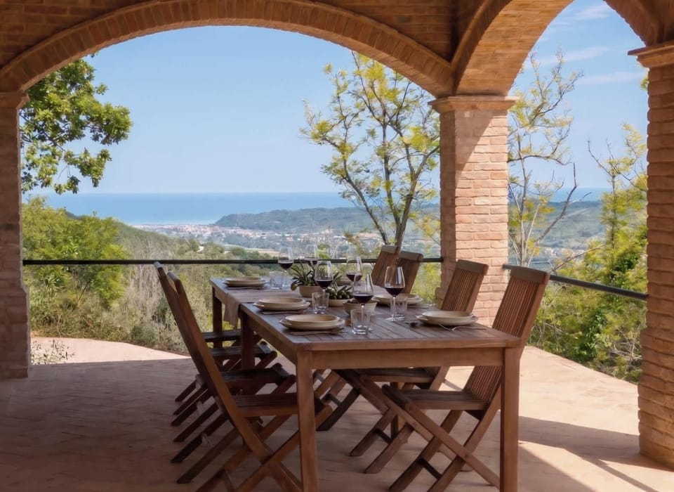 Patio, View (from property/room), Balcony/Terrace, Dining area, Sea view