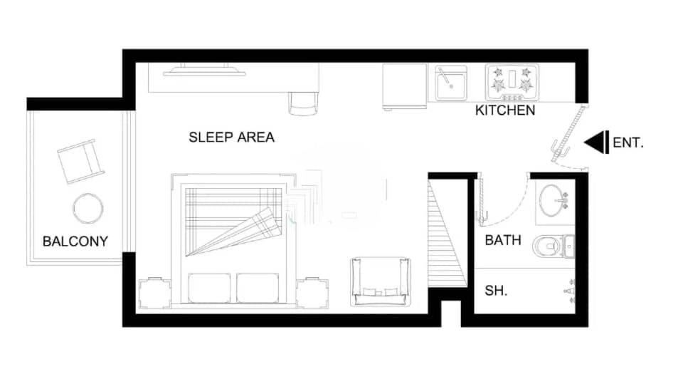 Free housekeeping visits during your stay - StayShort - Modern New Studio in Arjan that Sleeps 3 Apartment in Dubai