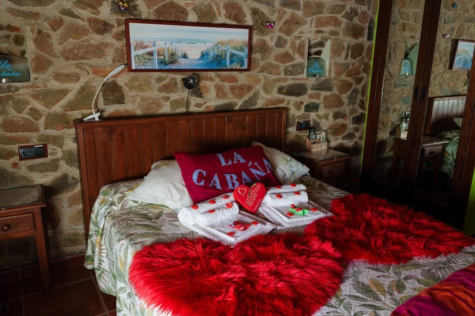 Property building, Living room, Bedroom