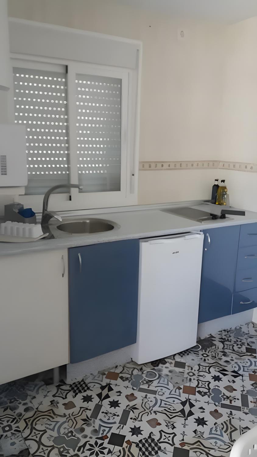Kitchen or kitchenette, Living room
