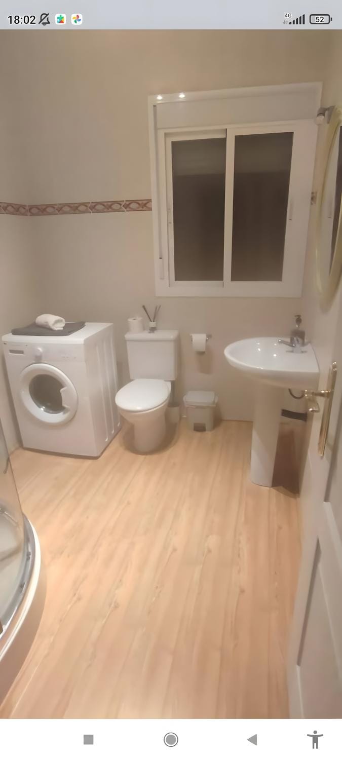Bathroom, Living room