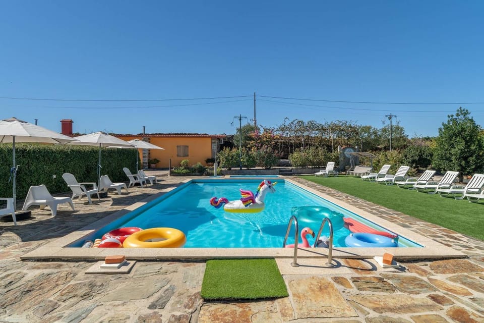 Property building, Living room, Swimming pool