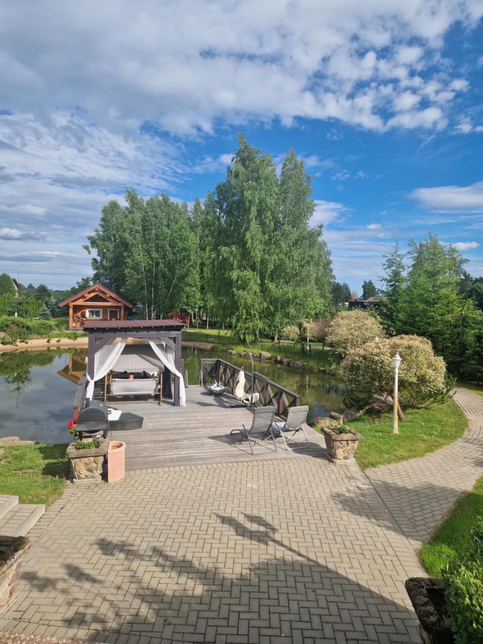 Spring, Natural landscape, Garden, Balcony/Terrace, Lake view