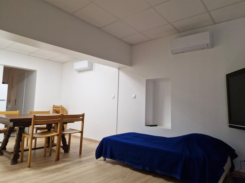 appart climatisé chambre salon cuisine 4 lits Apartment in Auvergne-Rhône-Alpes