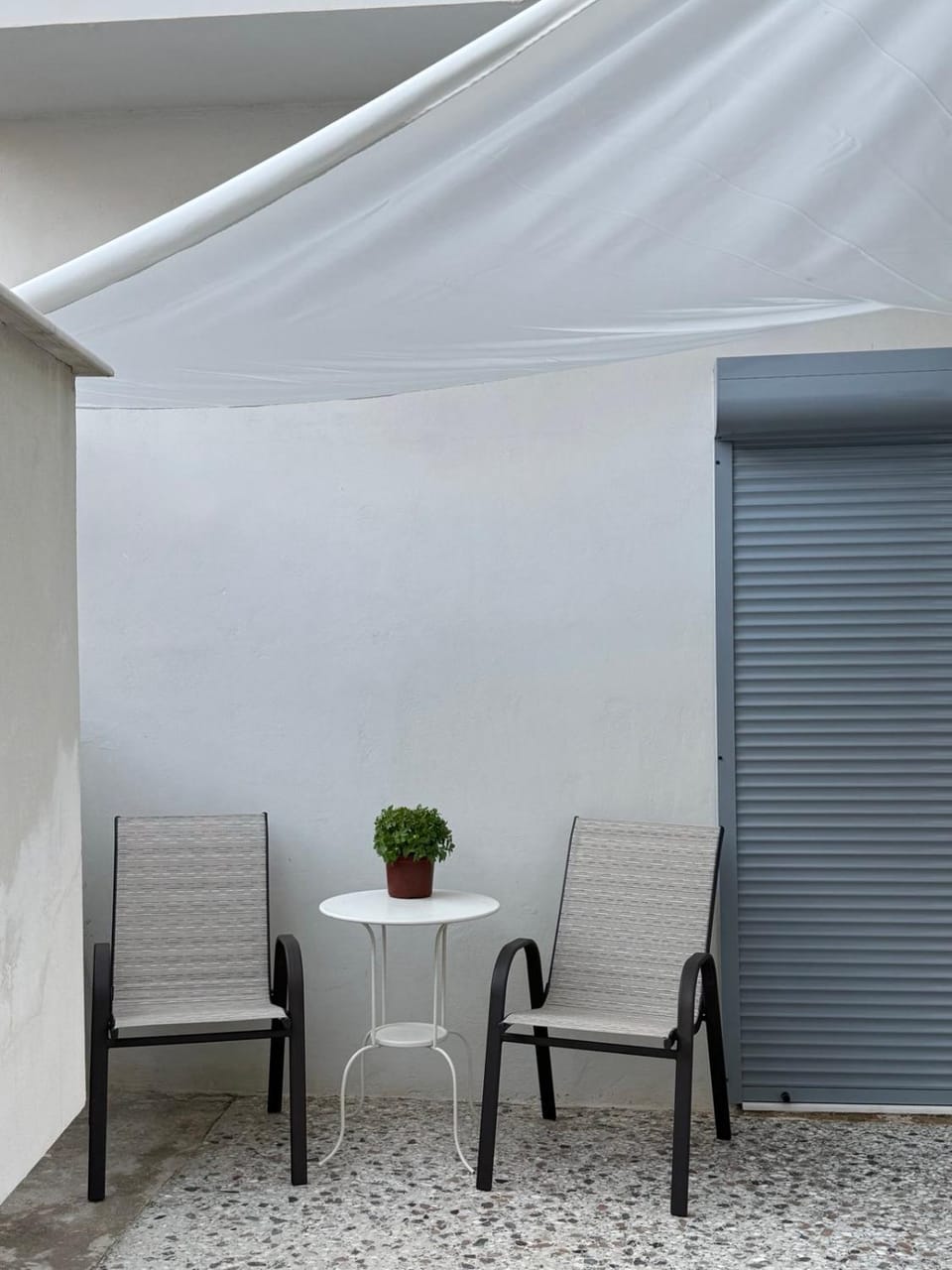 Property building, Patio