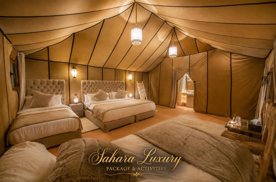 Sahara Luxury Package & Activities Luxury tent in Morocco