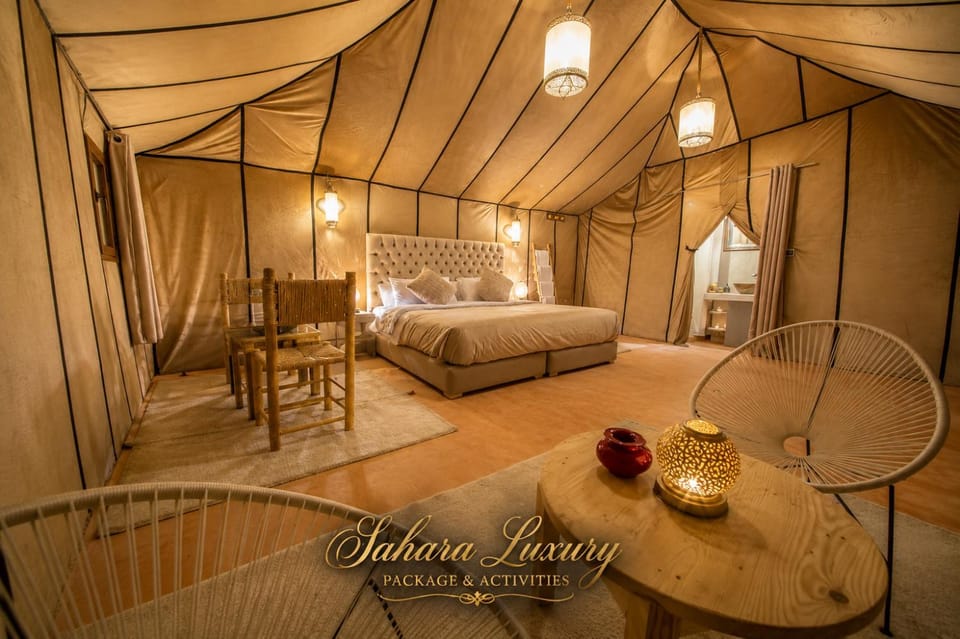 Sahara Luxury Package & Activities Luxury tent in Morocco